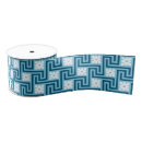 Search for greek key ribbon Navy blue
