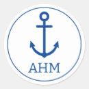 Search for nautical blue stickers Minimalist
