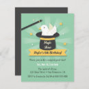Search for magician birthday invitations Party