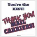 Search for mail carrier stickers Appreciation