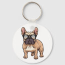 Search for funny french bulldog key rings Animal