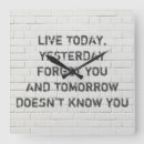 Search for motivational quotes clocks Live