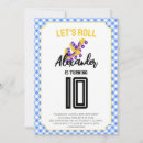 Search for boys roller skating party invitations Blue