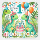 Search for dinosaur birthday party stickers T rex