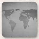 Search for vintage maps coasters World