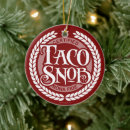Search for tacos christmas tree decorations Funny taco