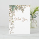 Search for greenery wedding thank you cards Vintage