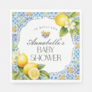 Search for amalfi coast napkins Lemon baby shower