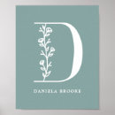 Search for initial d posters Floral