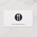 Search for silverware business cards Utensils