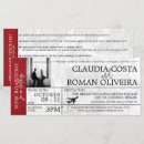 Search for boarding pass invitations Travel