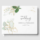 Search for greenery wedding guest books Rustic
