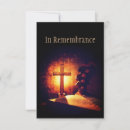 Search for christian cross funeral invitations Watercolor