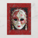 Search for venetian mask cards invites Venice