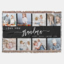 Search for photo for grandma blankets Black and white