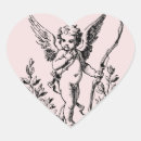 Search for vintage christmas angels stickers Cupid