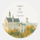 Search for fairytale wedding stickers Happily ever after