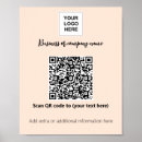 Search for qr code business posters Minimalist