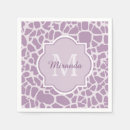 Search for giraffe print napkins Trendy