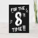 Search for boy 8th birthday cards Humour