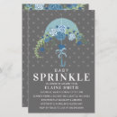 Search for umbrella baby boy shower invitations Blue