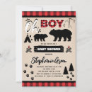 Search for buffalo plaid invitations Mama bear