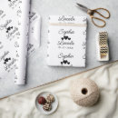 Search for bride wrapping paper Script