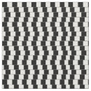 Search for optical illusion fabric Black