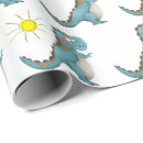 Search for dino wrapping paper Blue