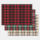 Search for sophisticated christmas wrapping paper Tartan