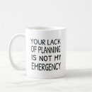 Search for lack mugs Planning
