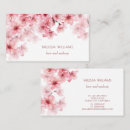 Search for skincare business cards Watercolor