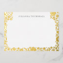 Search for 5x7 note cards Floral