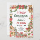 Search for winter onederland birthday invitations For kids