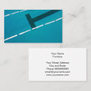 Search for swimmer business cards Instructor