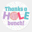 Search for thanks a bunch stickers Doughnut