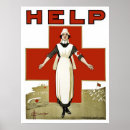 Search for vintage red cross posters Nurse