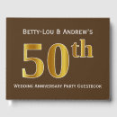 Search for 50th anniversary guest books Simple