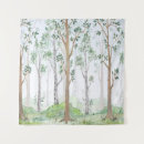 Search for forest tapestries Watercolor
