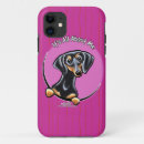 Search for doxie iphone cases Black and tan