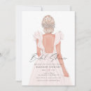 Search for blonde bride invitations Watercolor