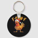 Search for christmas key rings Funny chicken