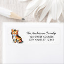 Search for baby tiger return address labels Animal