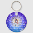 Search for blessed virgin key rings Baby jesus