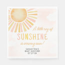 Search for sunshine napkins Baby shower