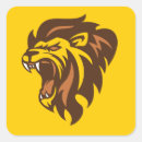 Search for roaring lion stickers Hear me roar