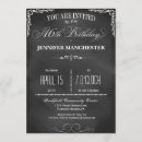 Search for chalkboard sweet 16 invitations Retro