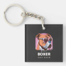 Search for boxer dog key rings Funny