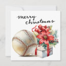 Search for baseball christmas cards Merry