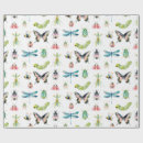 Search for insect wrapping paper Dragonfly